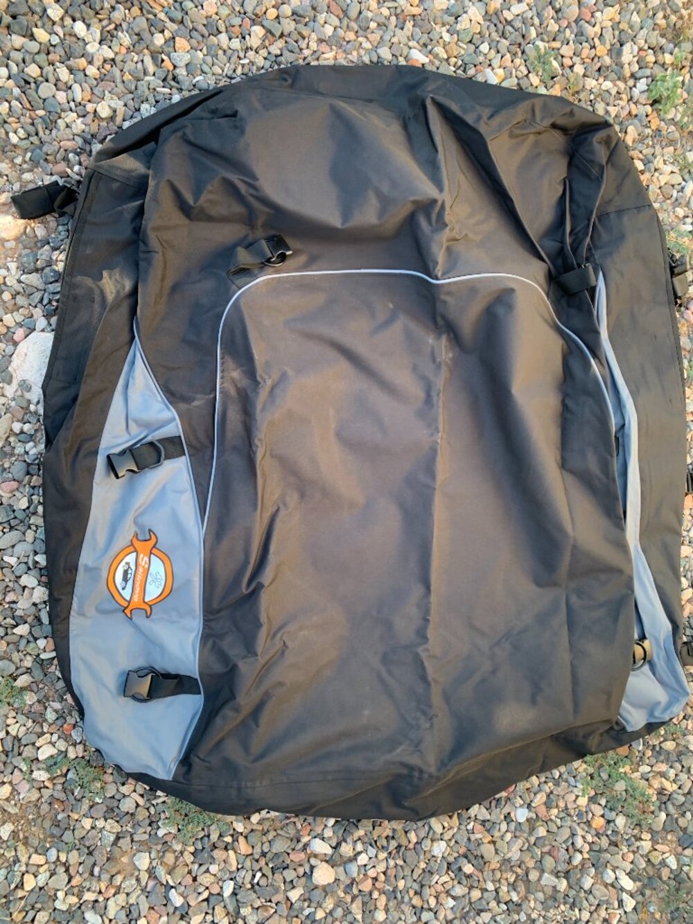 Sailnovo 20 Cu Ft Waterproof Rooftop Cargo Carrier Roof Bag